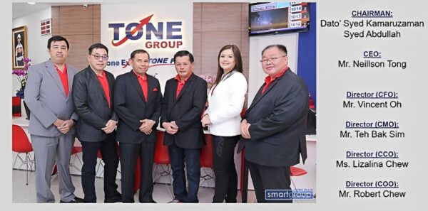 Syarikat 1 pengurusan asal tone wow
