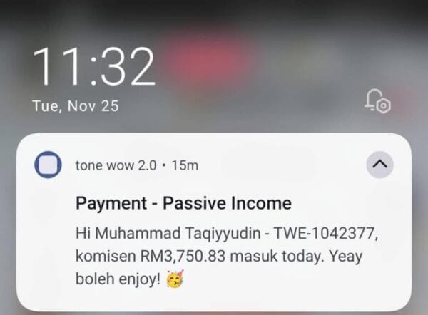 income pasif
