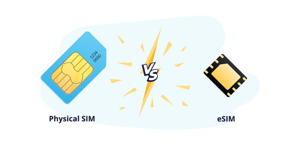 eSIM: Revolusi Digital Kad SIM di Malaysia dan Seluruh Dunia 3 esim vs physical sim